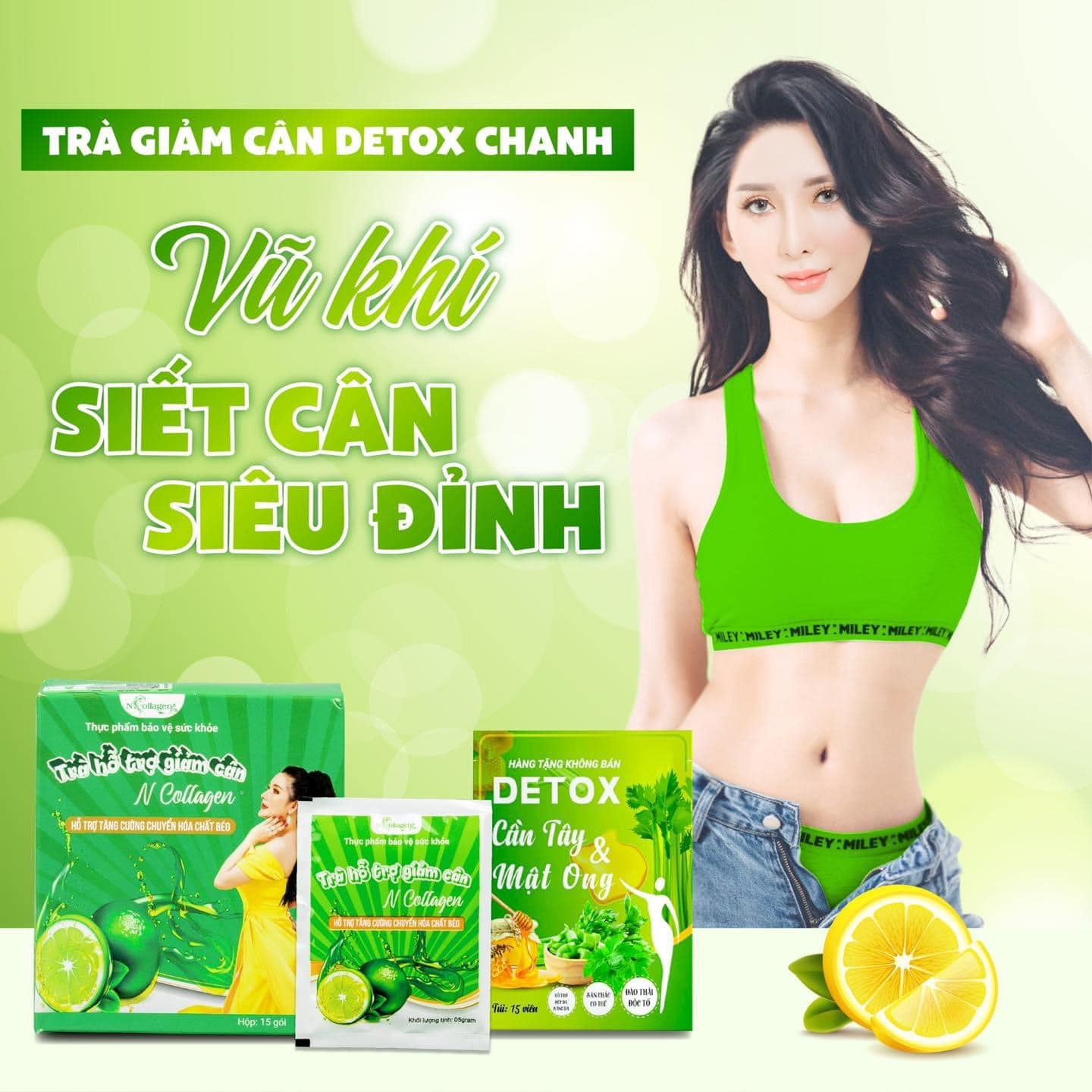 Uống sớm chừng nào tốt chừng đó với Detox Chanh Ncollagen