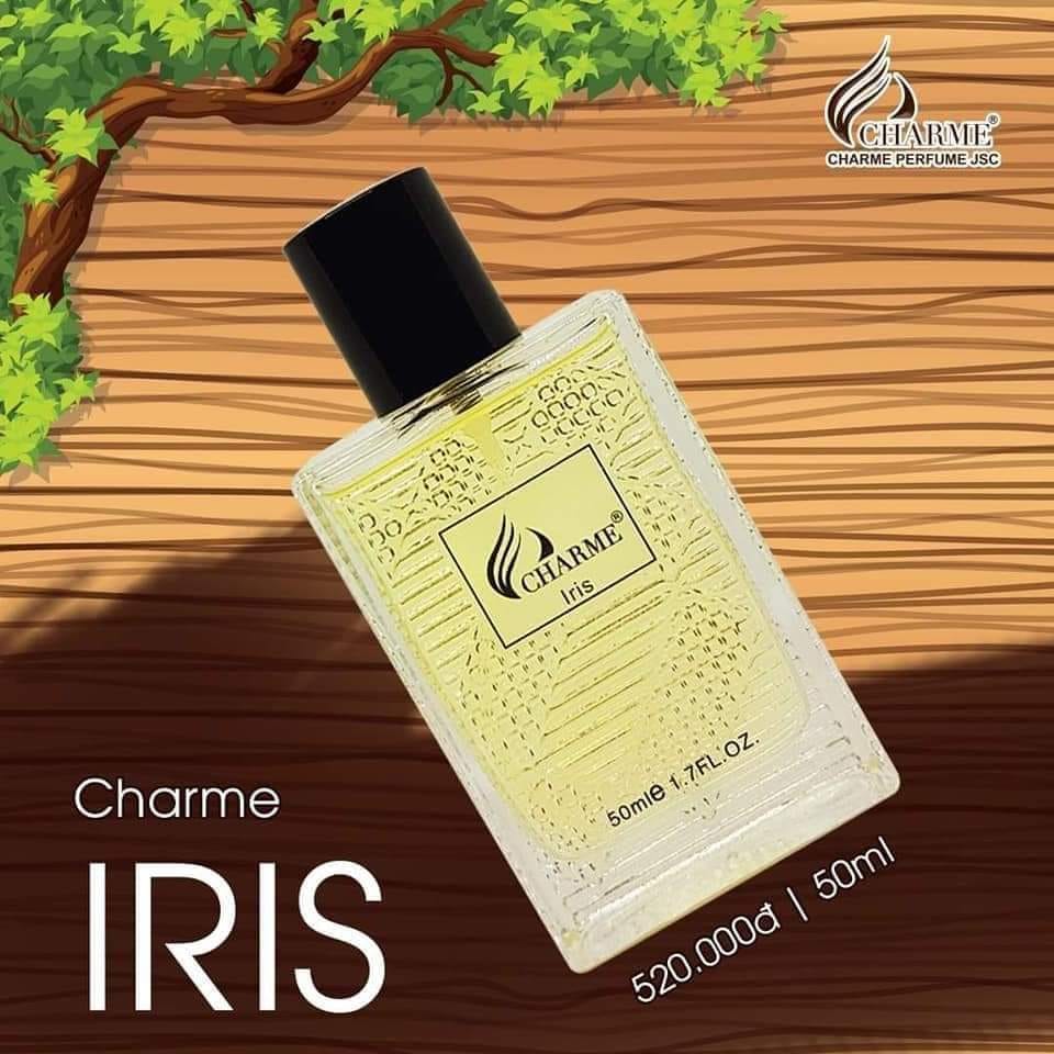 Charme Iris 50ml Mùi hương toát ra từ cơ thể nam giới luôn mang lại một sức hút khó cưỡng