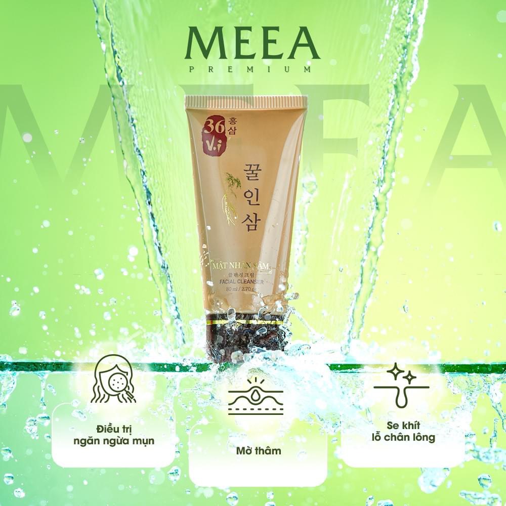 Sữa rửa mặt Meea thư thái làn da