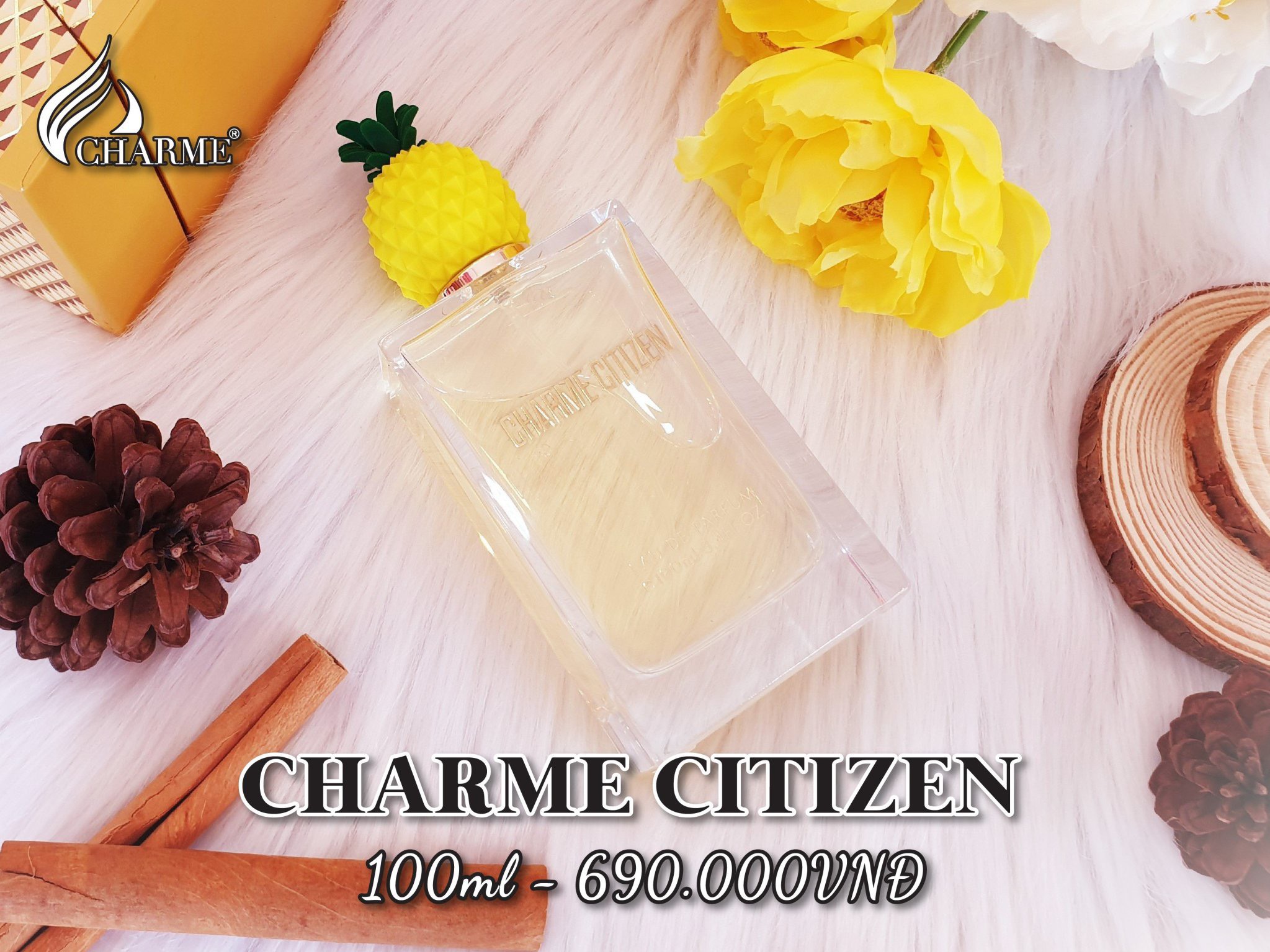 Charme Citizen  mùi hương trị được cơn nóng mùa hè