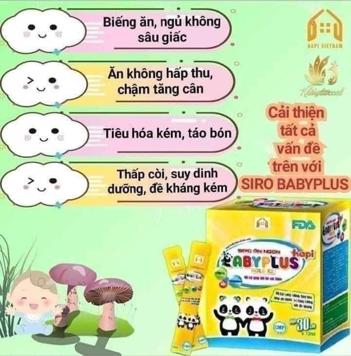 8 lí do vì sao chọn siro BaBY Plus Gold X2 cho con sử dụng