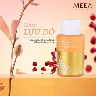 CĂNG BÓNG DA CÙNG NƯỚC THẦN NHÀ MEEA - TONER LỰU ĐỎ