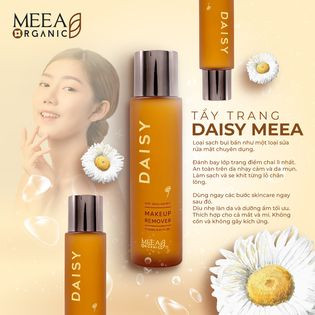 CẢI THIỆN DA MỤN NHẠY CẢM CÙNG TẨY TRANG HOA CÚC - TẨY TRANG DAISY