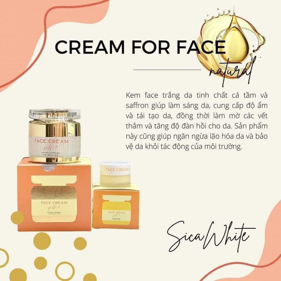 Face lụa không bết rít không lộ vân kem không bào mòn da