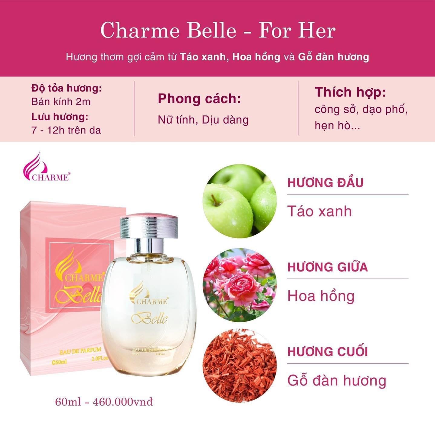 Charme Belle Phiên bản đặc biệt giải phóng lực hấp dẫn tiềm ẩn của người phụ nữ