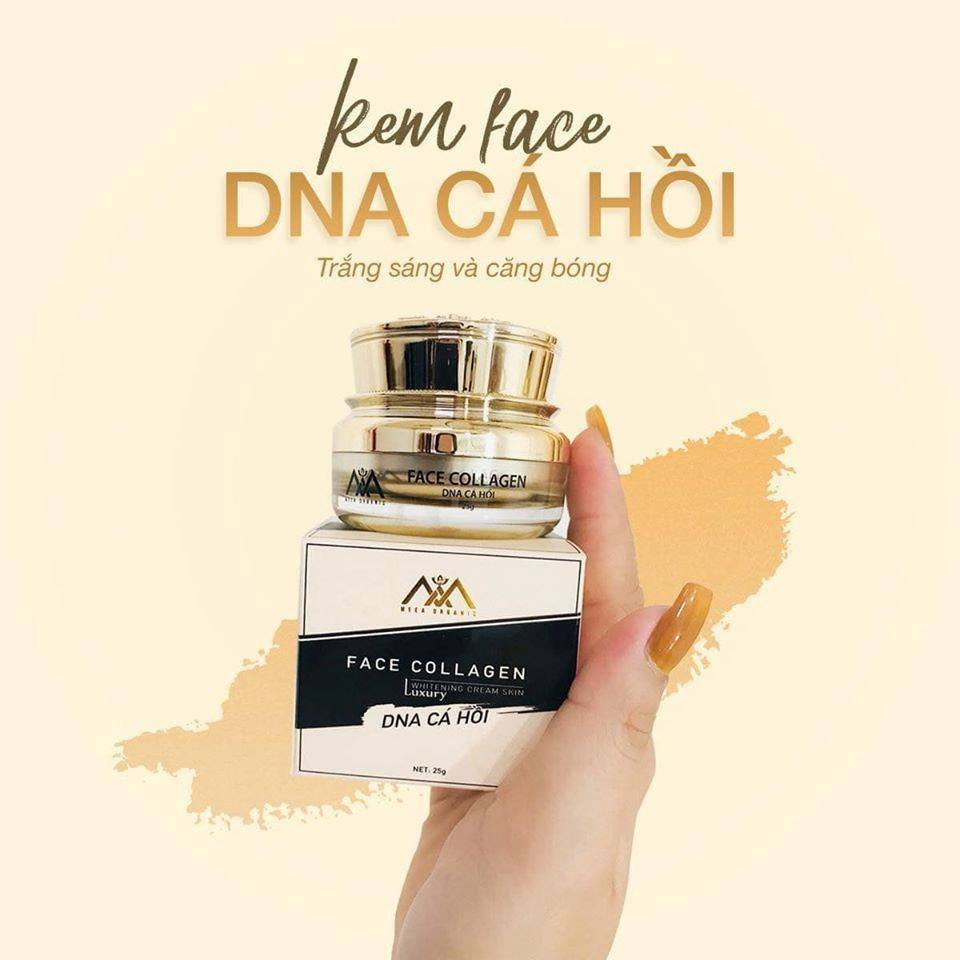 Kem Face DNA Cá Hồi Collagen Luxury MeeA Organic