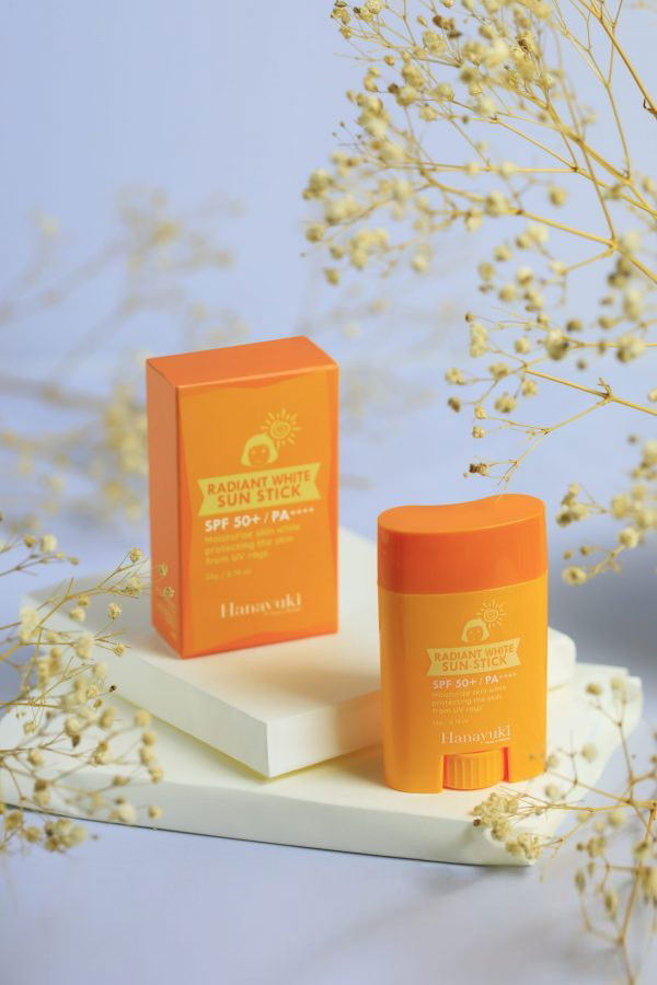 Sáp Chống Nắng Hanayuki Radiant White Sun Stick