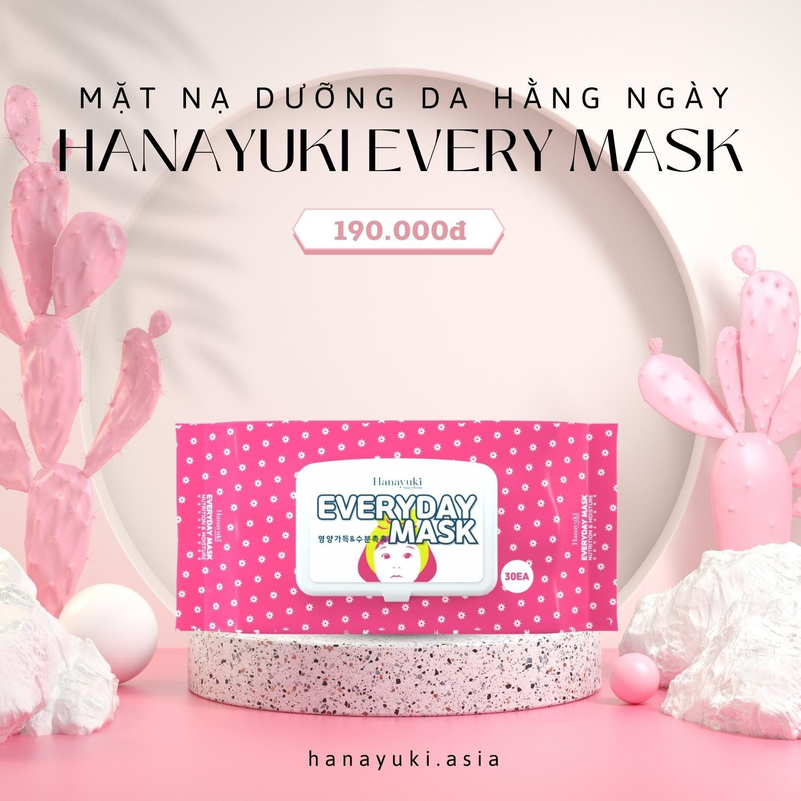 Mặt Nạ Dưỡng Da Hằng Ngày Hanayuki Everyday Mask