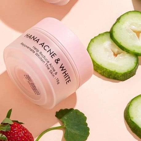 Kem Giảm Mụn Trắng Da Hana Acne & White Mini Hanayuki