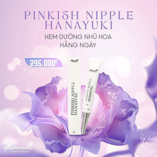 Kem Dưỡng Nhũ Hoa Hanayuki Pinkish Nipple