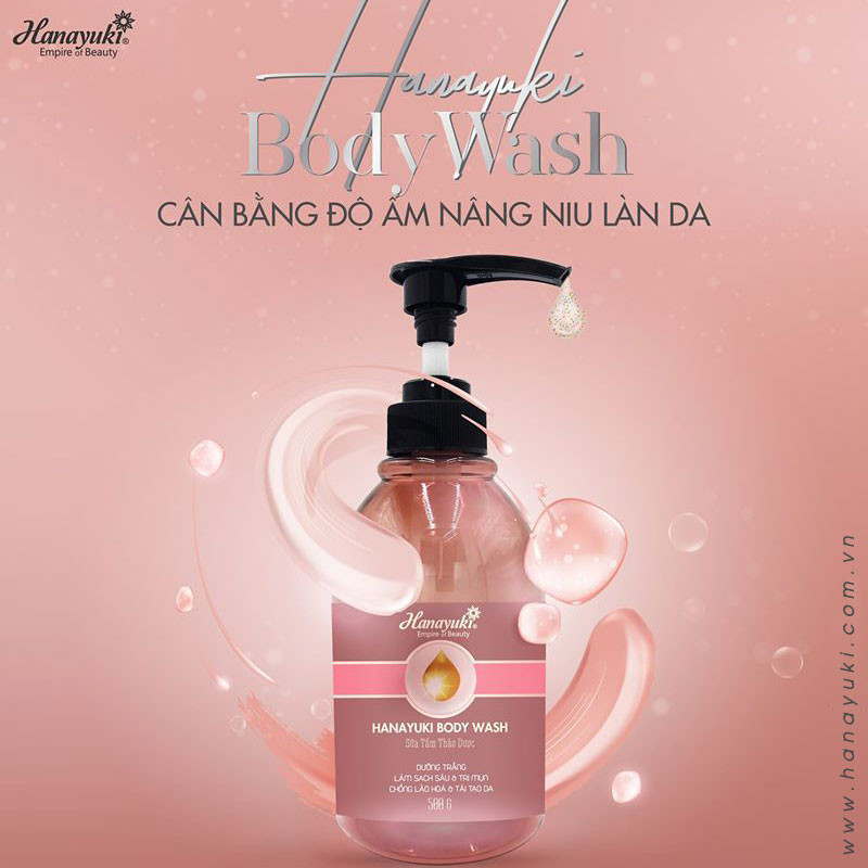 Sữa Tắm Hanayuki Body Wash