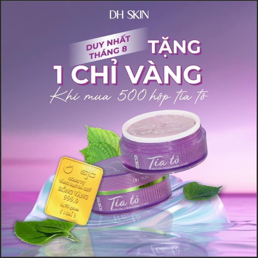 Chương Trình Khuyến Mãi Lớn Nhất Từ Trước Tới Nay Cùng Nạ Tía Tô DH SKIN