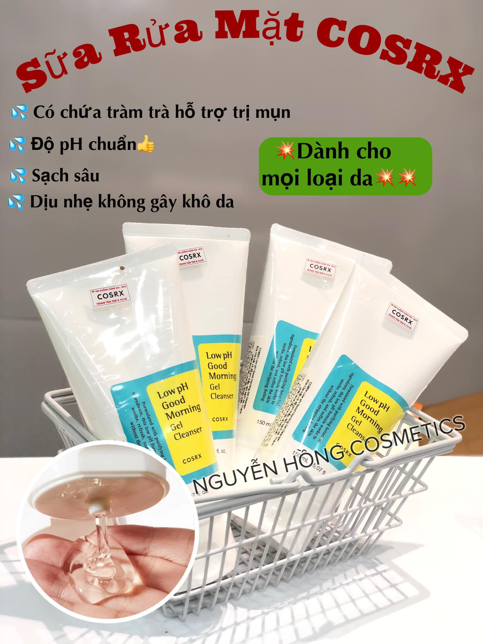 Sữa rửa mặt Corsx sản phẩm không cần review nhiều vì dùng em này thích thật sự