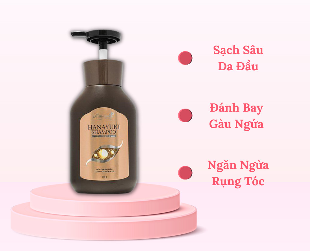 Dầu Gội Thảo Dược Hanayuki Shampoo