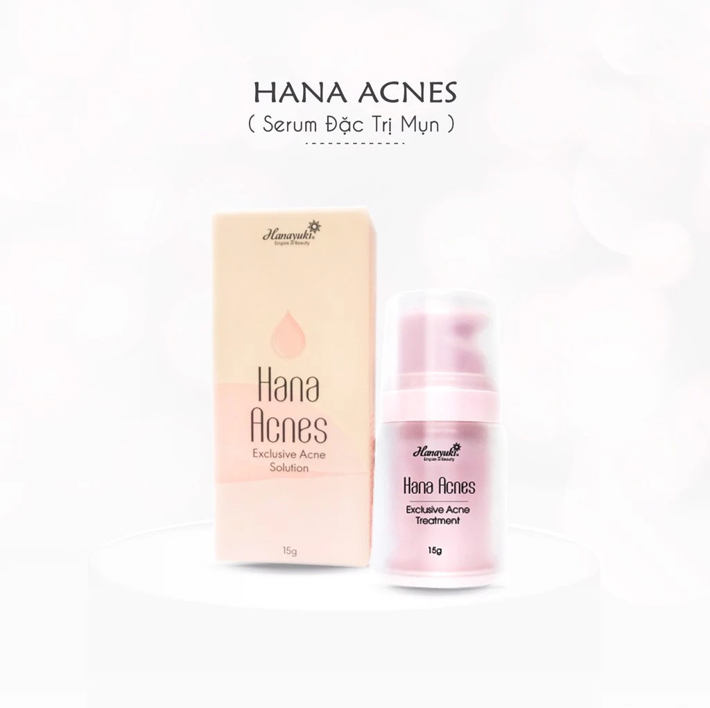 Serum Giảm Mụn Hana Acnes Mini Hanayuki