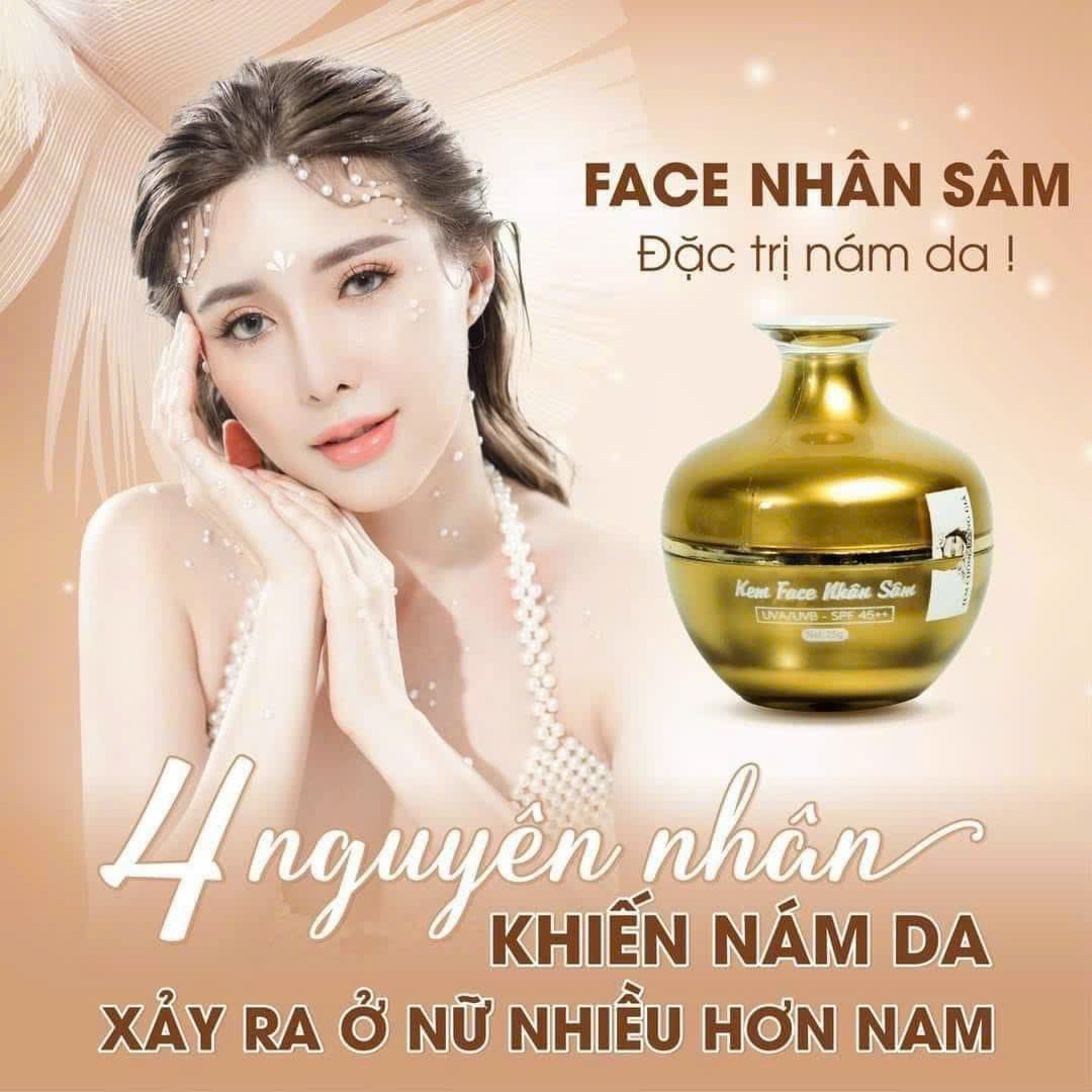 Gạt bỏ nỗi lo sạm nám cùng Face sâm NCollagen