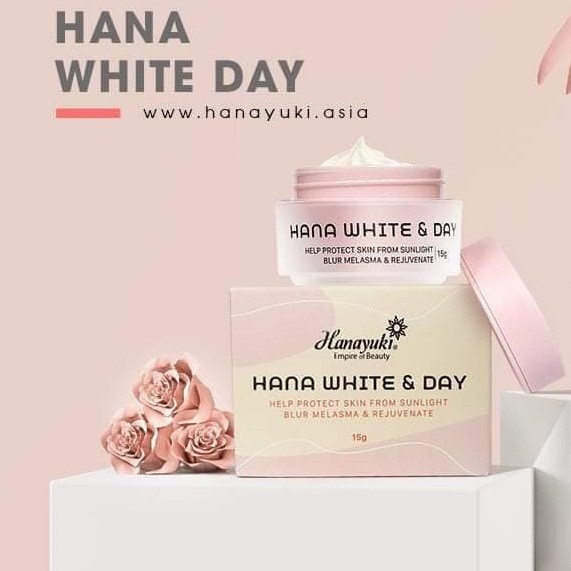 KEM DƯỠNG TRẮNG DA BAN NGÀY HANA WHITE & DAY