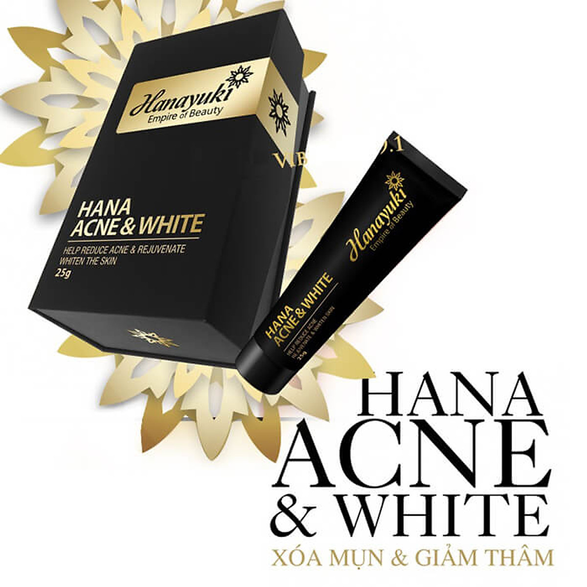 Kem trị mụn Hanayuki Acne & White