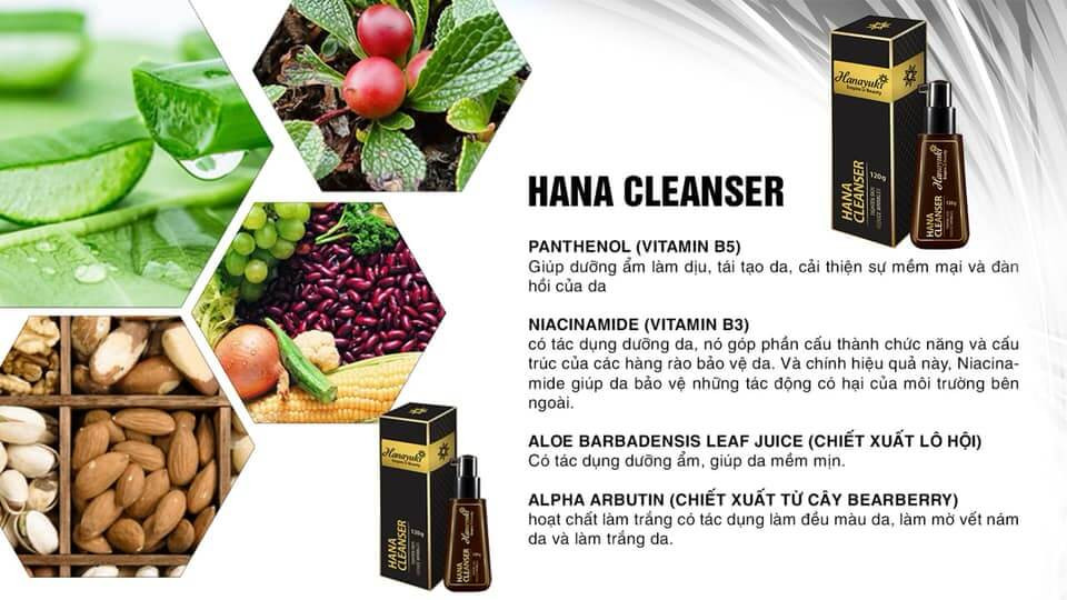 Sữa rửa mặt Hana Cleanser