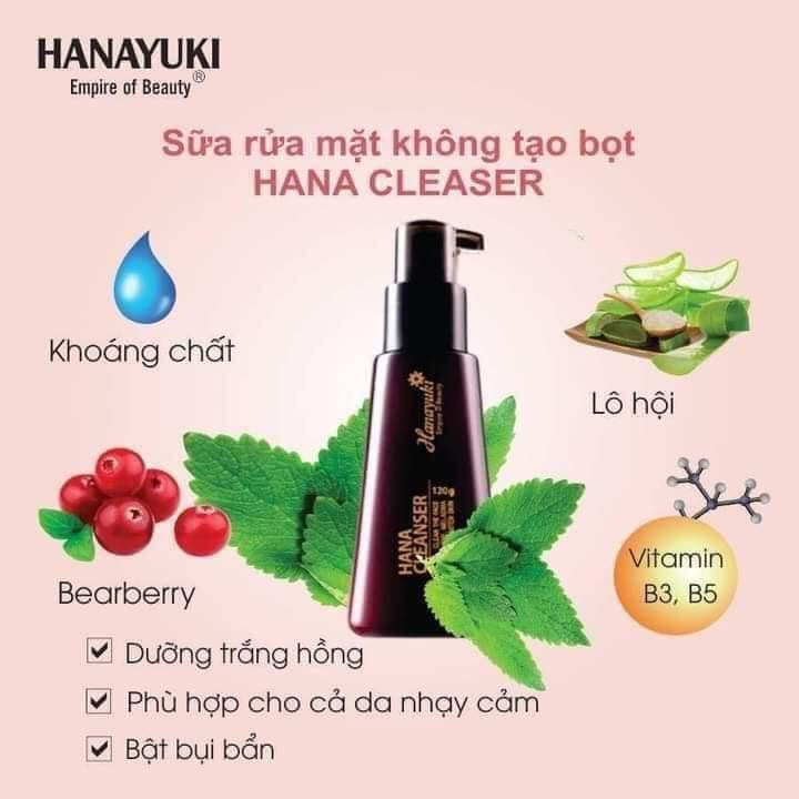 Sữa rửa mặt Hana Cleanser