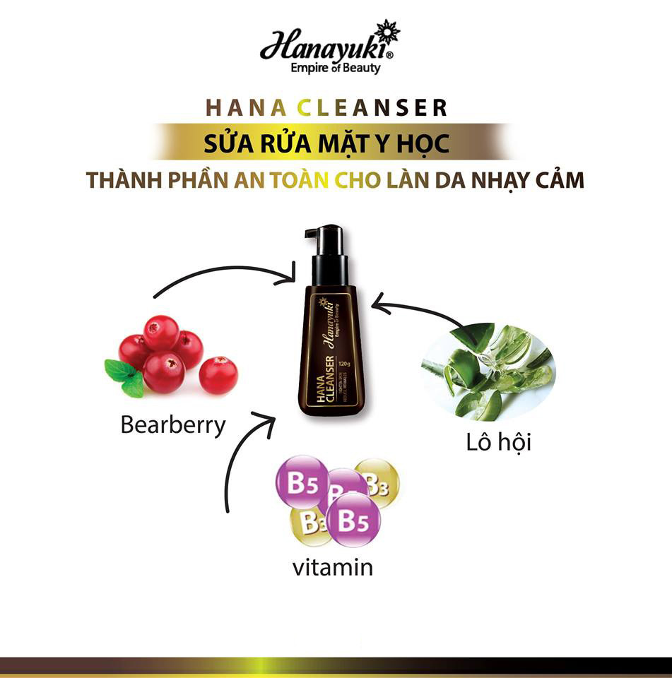 Sữa rửa mặt Hana Cleanser