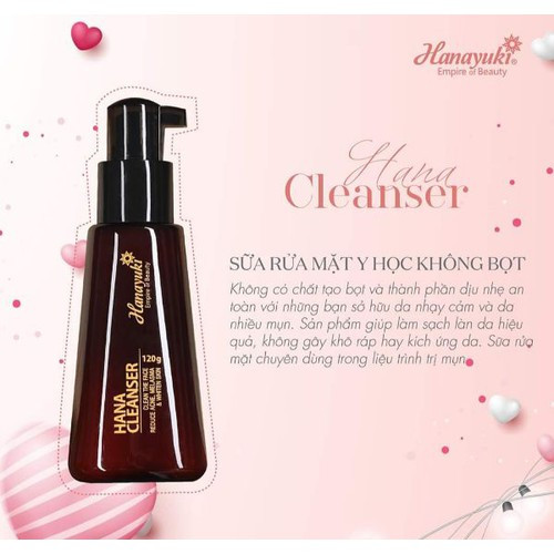 Sữa rửa mặt Hana Cleanser