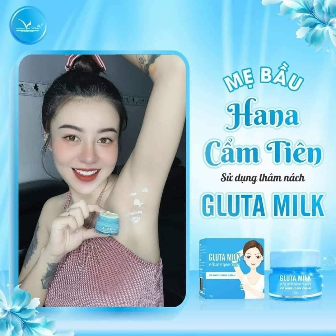 Ai rồi cũng sẽ hết thâm hết hôi mà thôi Gluta Milk Vua của các loại thâm