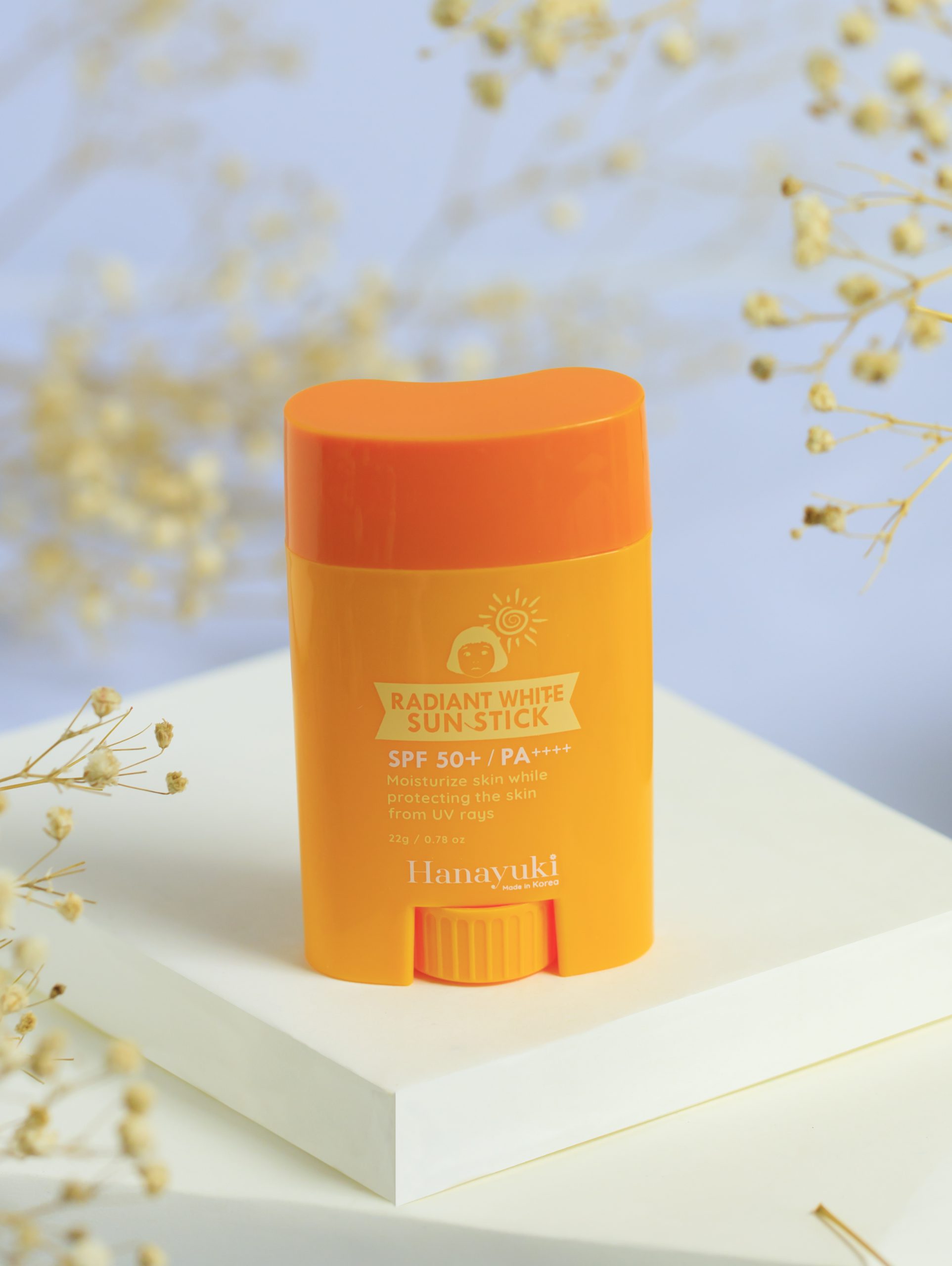 Sáp Chống Nắng Hanayuki Radiant White Sun Stick