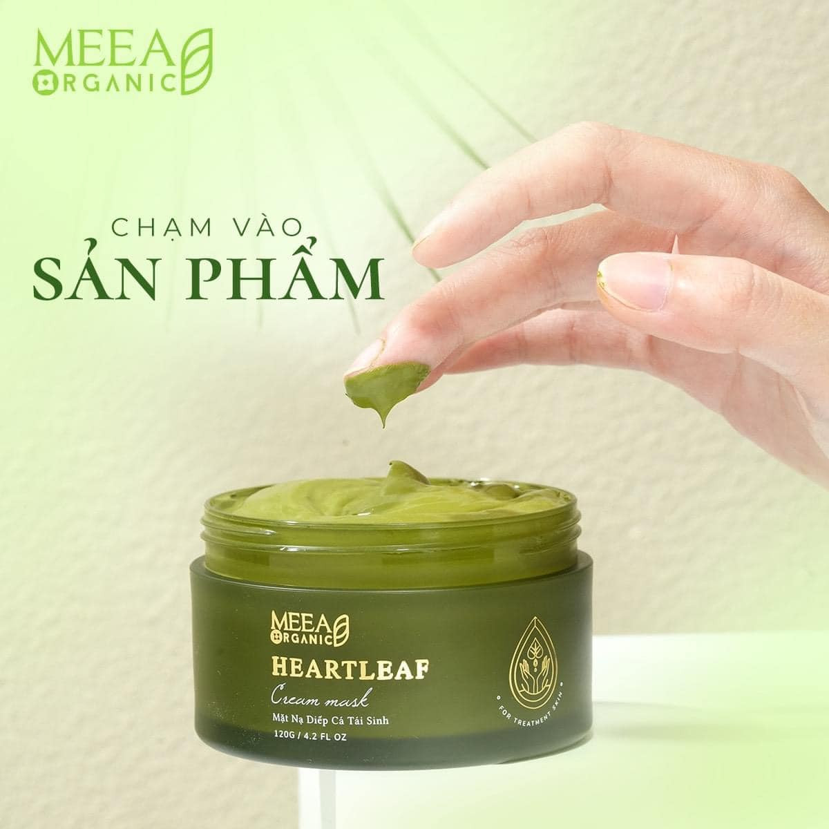 MẶT NẠ DIẾP CÁ MEEA: THẢI ĐỘC, NGỪA MỤN, SÁNG DA