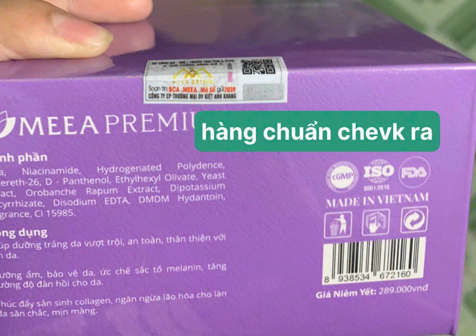 Hàng giả quá trời luôn khách ơi, mua hàng check cẩn thận nhé, bên e bao chuẩn từng hộp