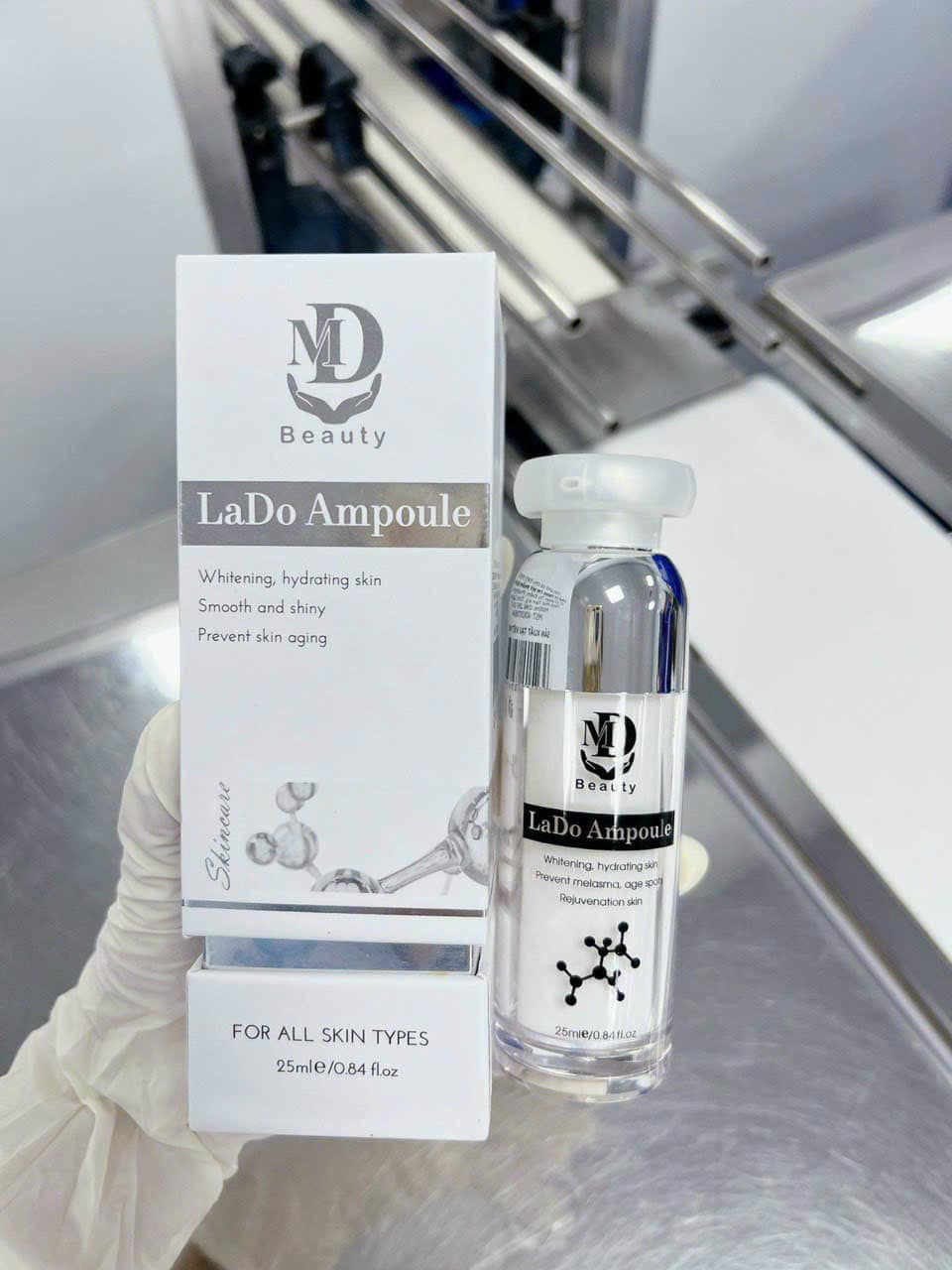 Serum tinh chất dưỡng trắng da Lado Ampoule MD Beauty