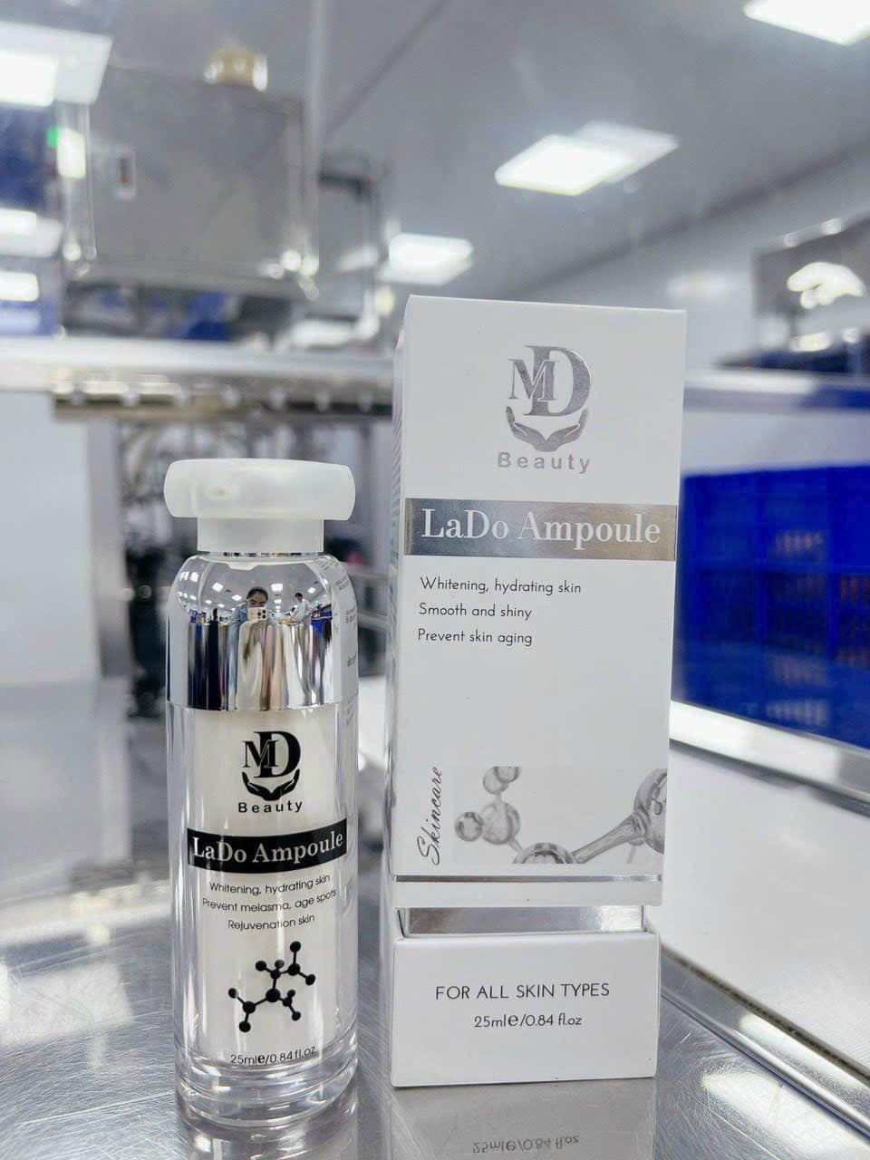 Serum tinh chất dưỡng trắng da Lado Ampoule MD Beauty