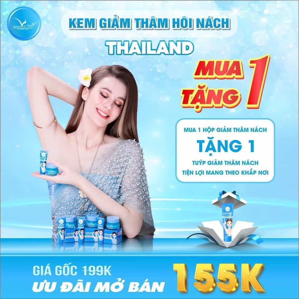 Thâm nách gluta milk vip white mua 1 tặng 1