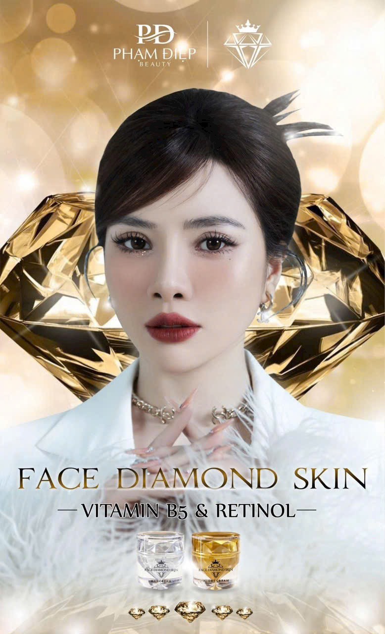 Làn da trẻ hoá hết nám tàn nhang mụn cùng Combo Diamond Skin