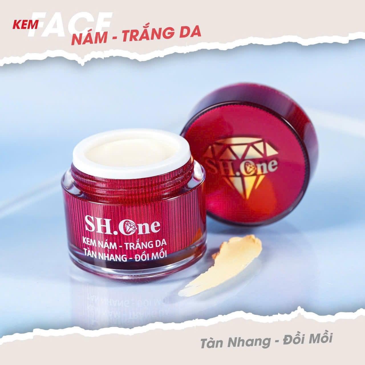 Kem face Tía Tô SH.One đánh bay mọi khuyết điểm trêm da