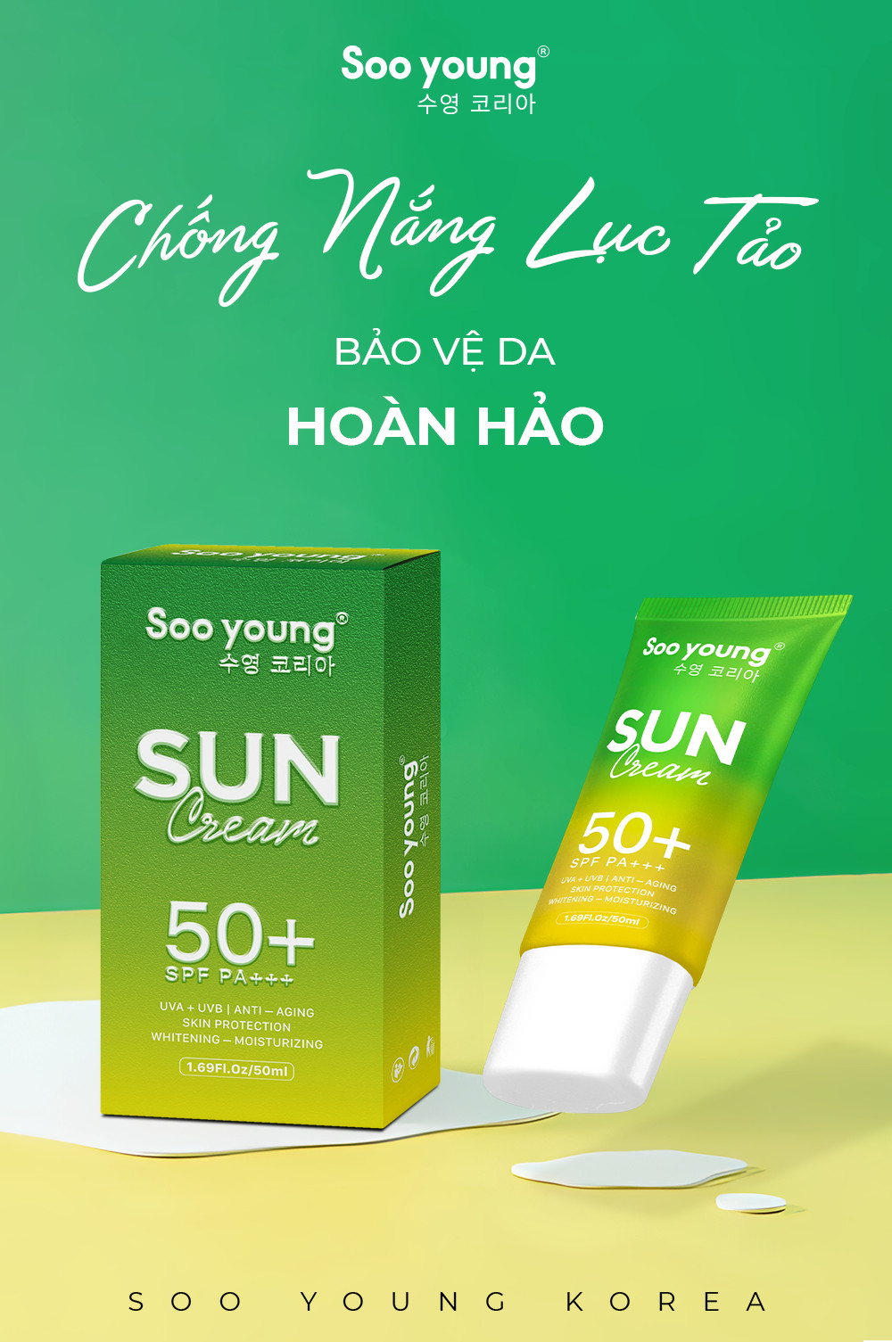 Kem Chống Nắng Soo Young