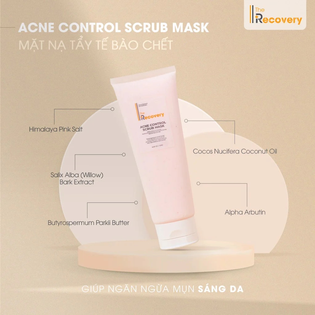 The recovery - acne control scrub mask