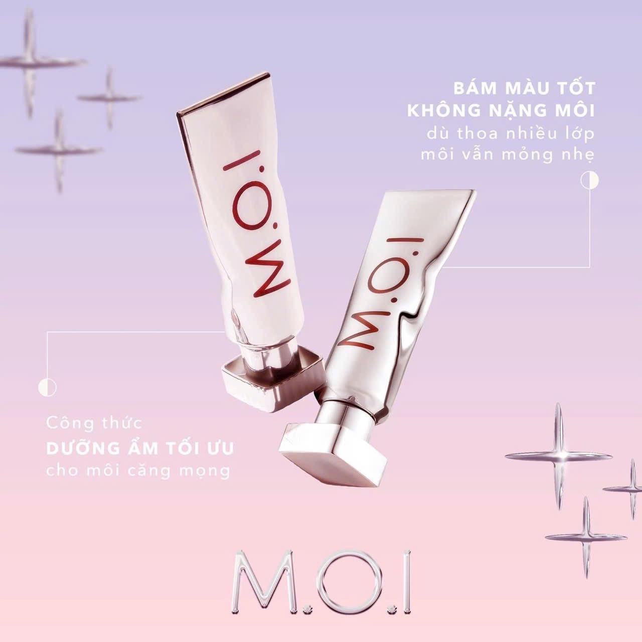 Chính thức ra mắt dòng son dưỡng có màu M.O.I Jelly Lipgloss