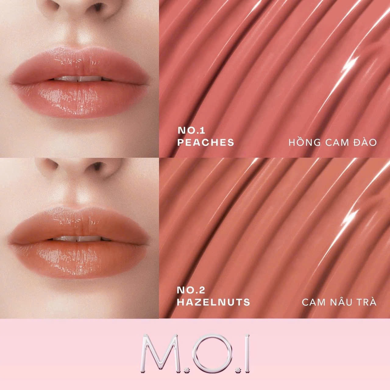 Chính thức ra mắt dòng son dưỡng có màu M.O.I Jelly Lipgloss