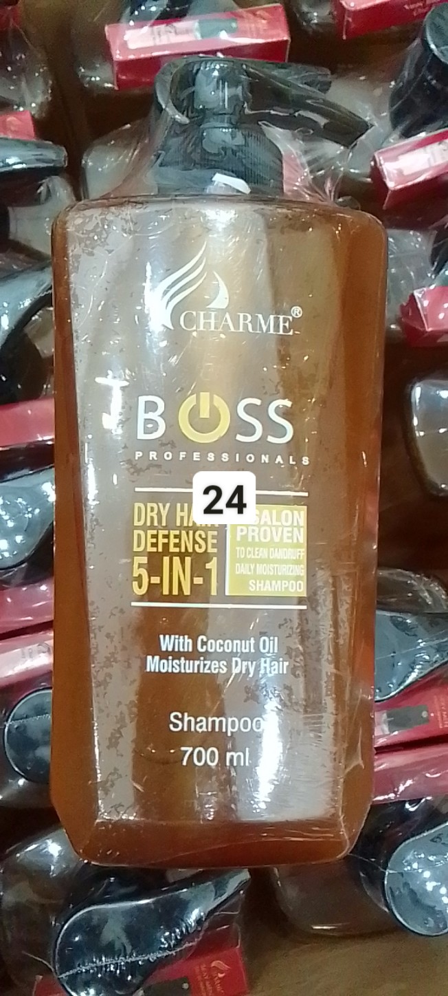 Sữa Tắm Gội Toàn Thân Boss Charme 5IN1 Màu Nâu