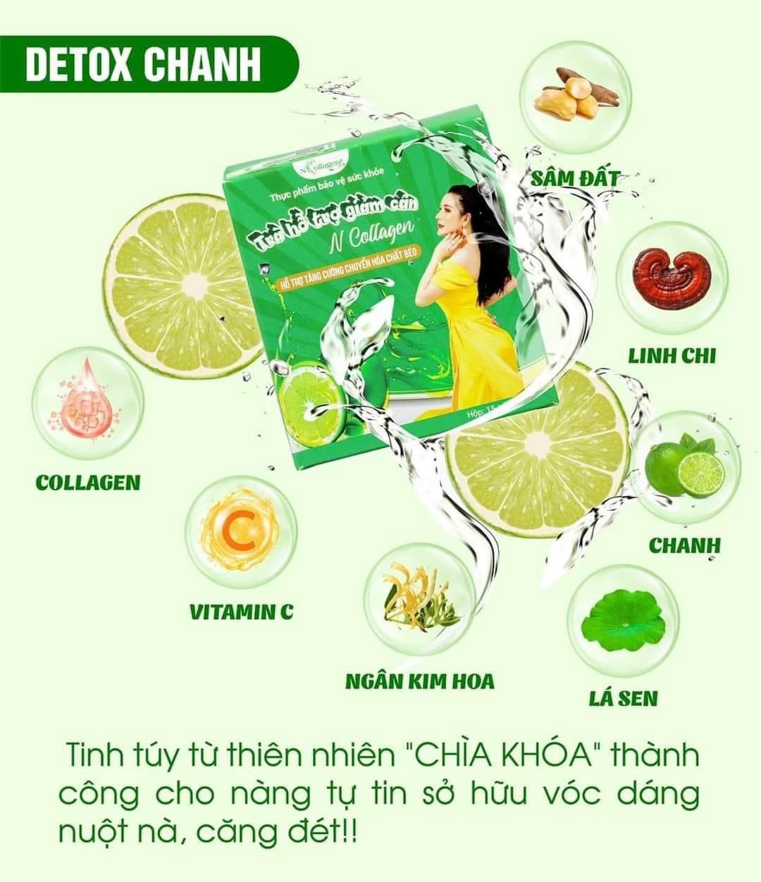 Ăn kiêng 1 tháng vẫn không bằng 1 liệu trình Chanh và Táo NHÀ N Collagen