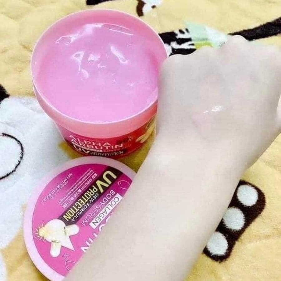 Kem kích trắng da chống nắng body Alpha Arbutin Thái Lan