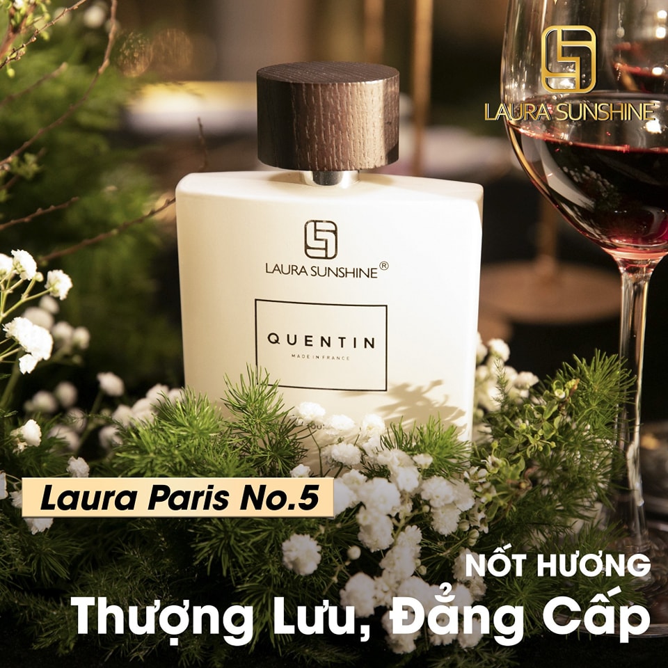 Laura Sunshine Quentin 100ml dòng nước hoa nam vương đẳng cấp