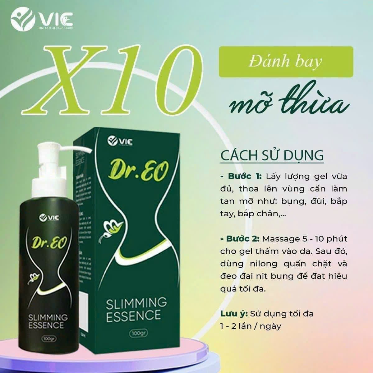 Tinh Chất Tách Mỡ Nọc Ong Dr EO Slimming Essence VIC Organic