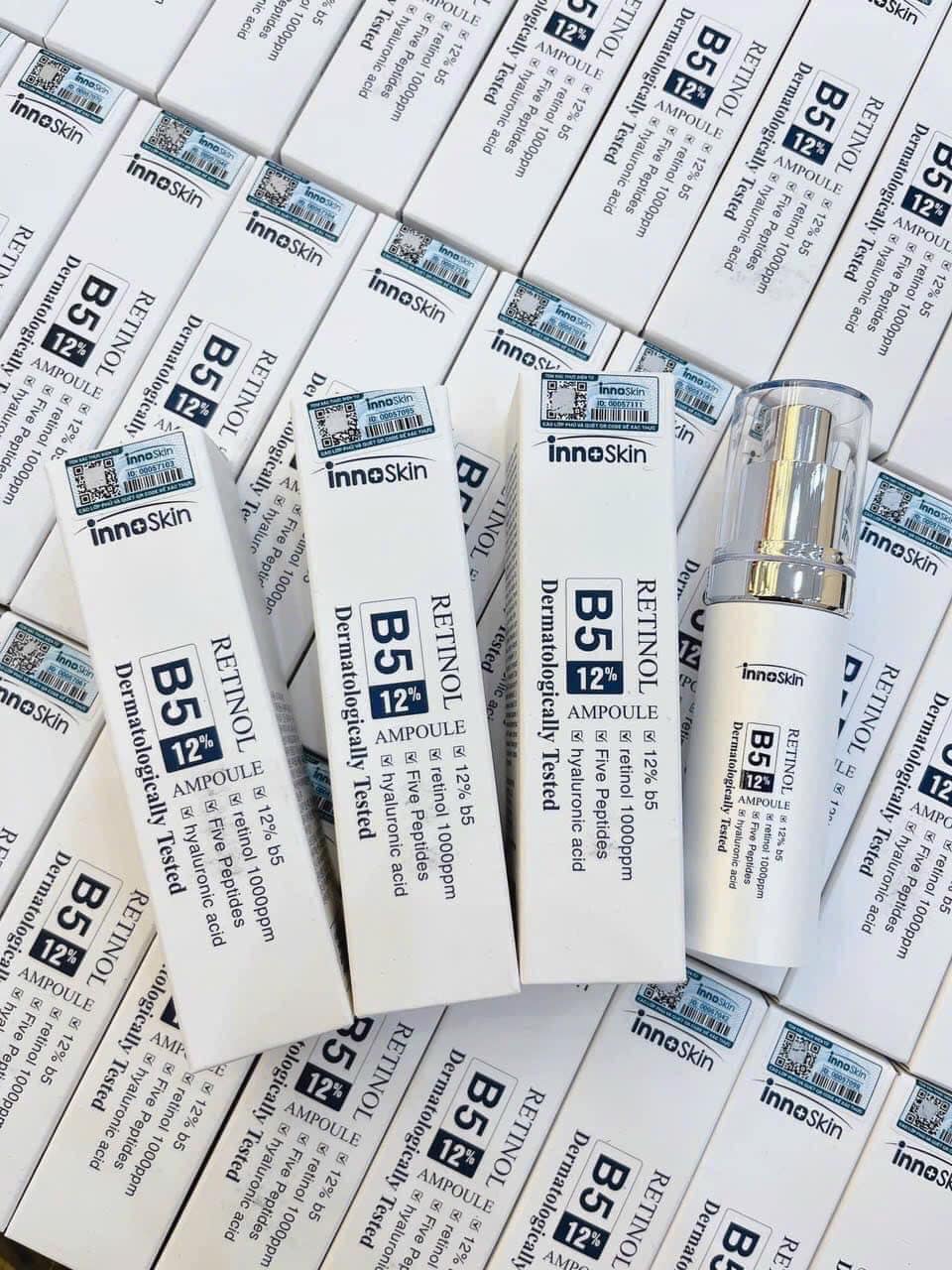 Serum Retinol B5 12% InnoSkin Ampoule chính là chìa khoá vàng cho làn da lão hoá xuất hiện nếp nhăn nám sạm