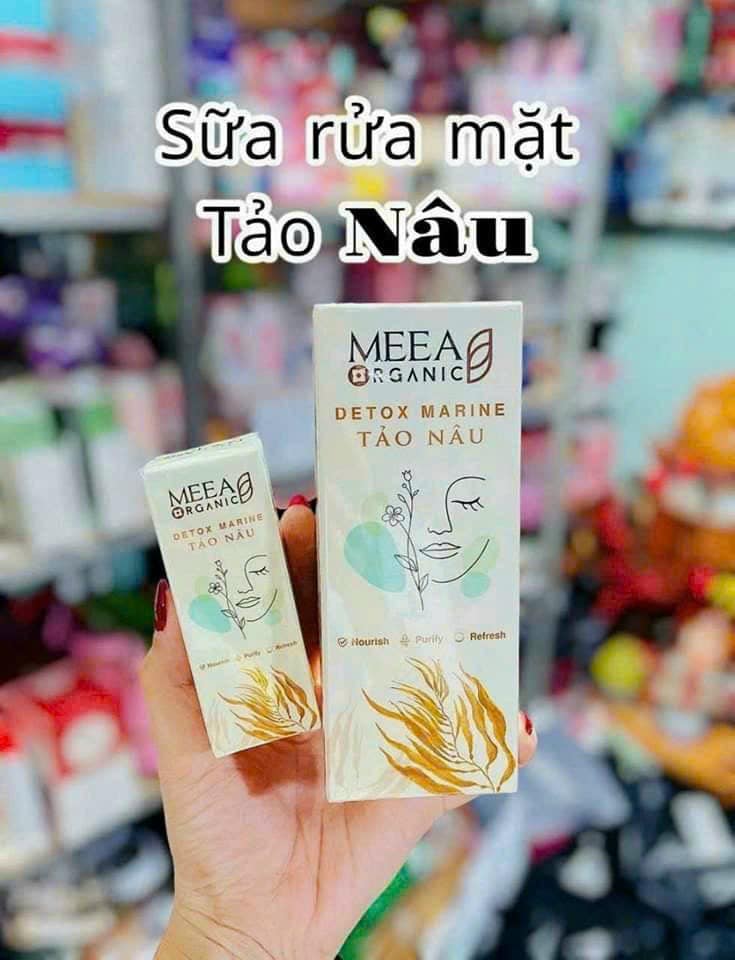 Sữa Rửa Mặt Tảo Nâu Detox Marine