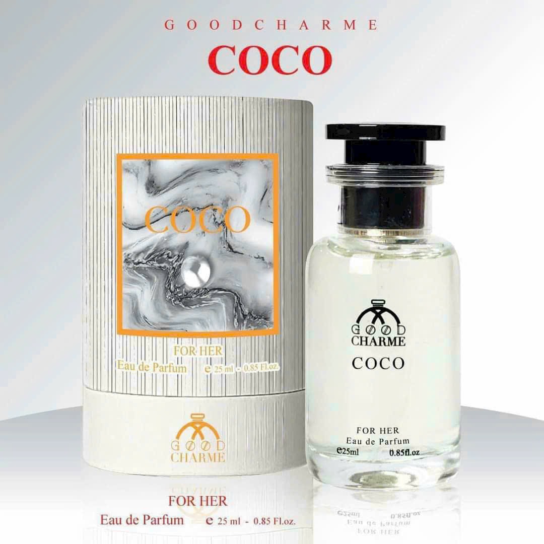 Nước hoa Cao cấp Good Charme CoCo trắng 25ml  Mùi hương quyến rũ.