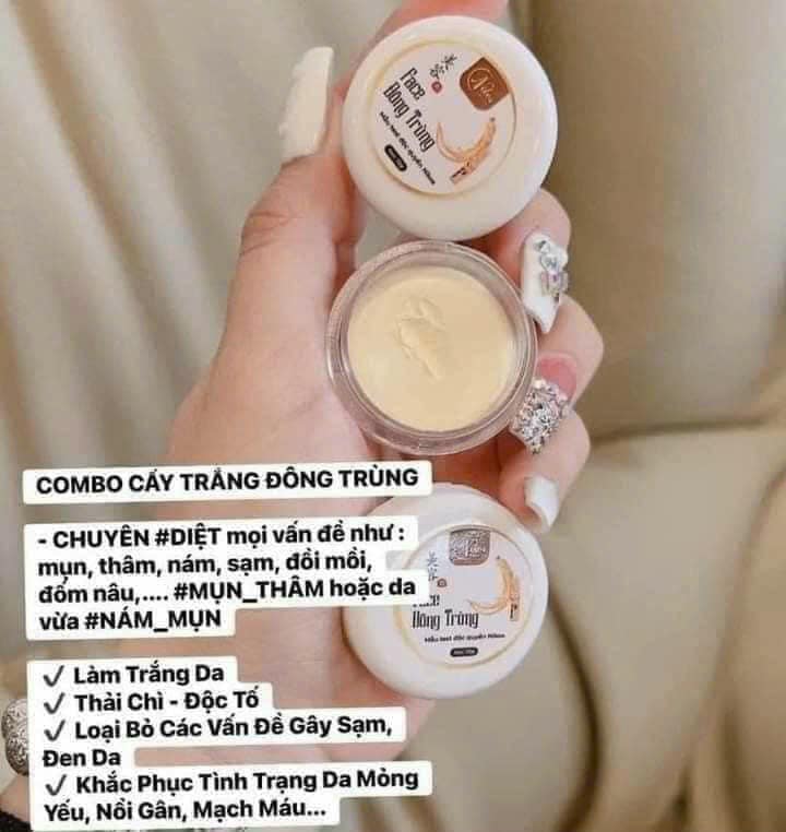 Kem Face Đông Trùng Nikos Beauty Chính hãng xài  là đẹp từng ngày luôn