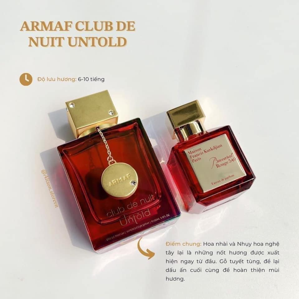 Club De Nuit by Armaf Cơn sốt nước hoa năm 2023