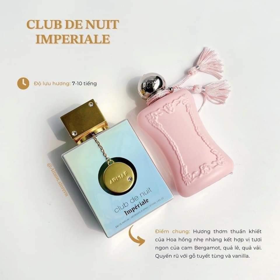 Club De Nuit by Armaf Cơn sốt nước hoa năm 2023